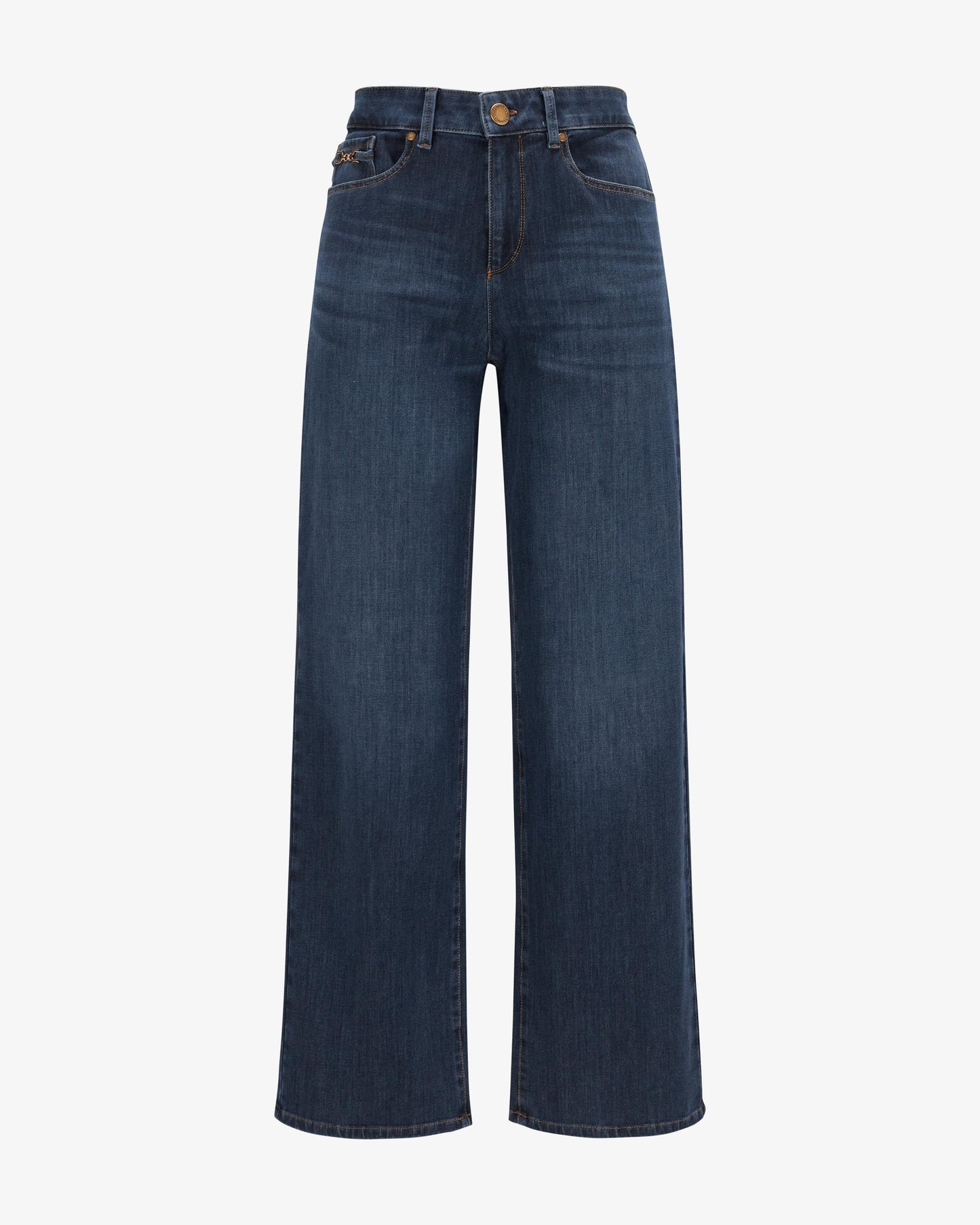 Seductive Straight Leg Denim Trousers