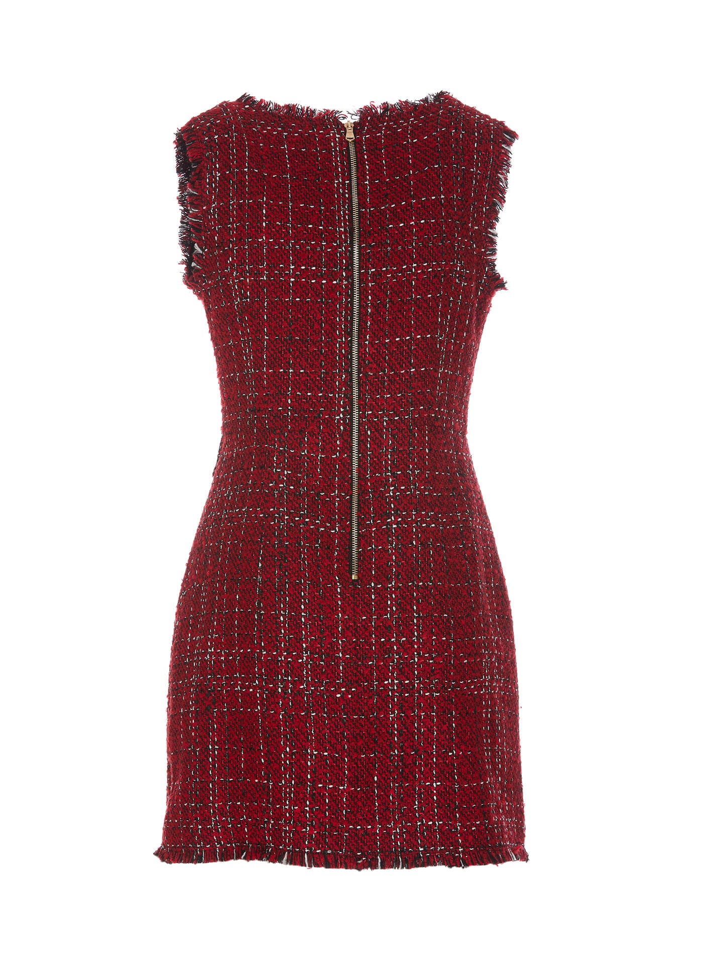 Liu Jo Red Bouclé Dress