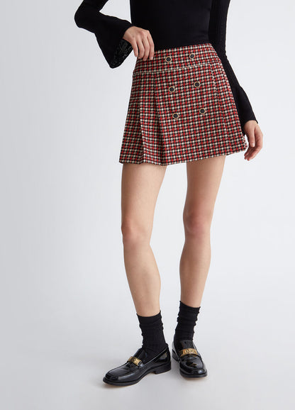 Liu Jo Houndstooth Miniskirt