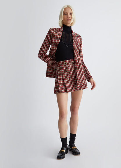 Liu Jo Houndstooth Miniskirt