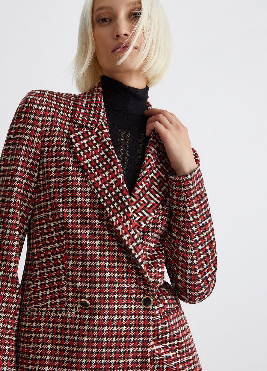 Liu Jo Houndstooth Blazer