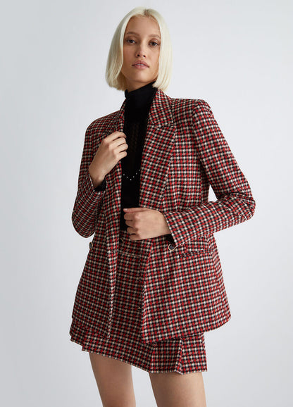 Liu Jo Houndstooth Blazer