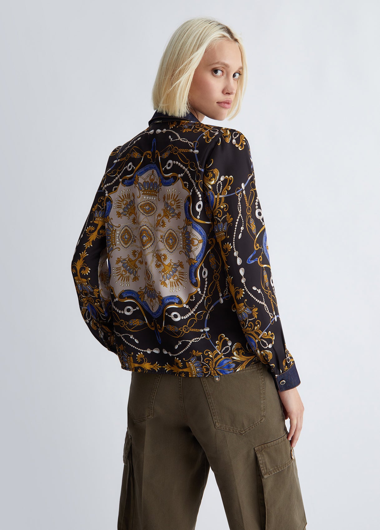 Liu Jo Foulard Print Blouse