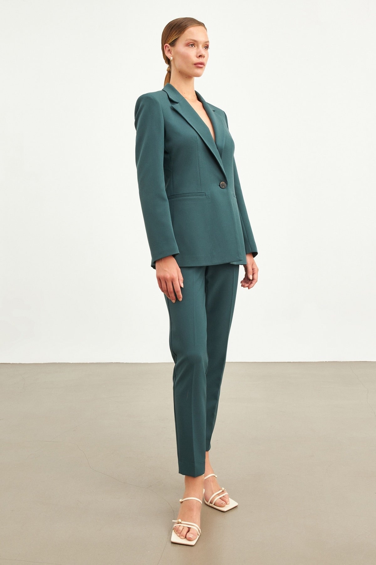 Setre Suit with Trousers Emerald