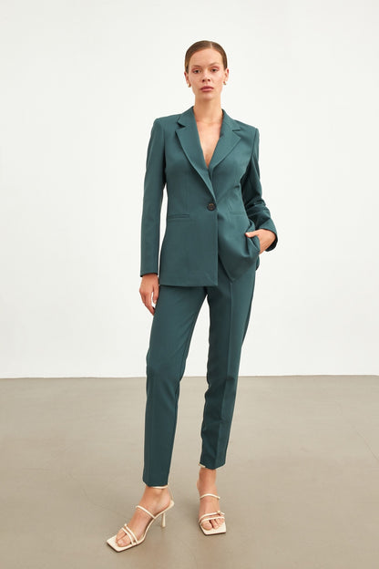 Setre Suit with Trousers Emerald