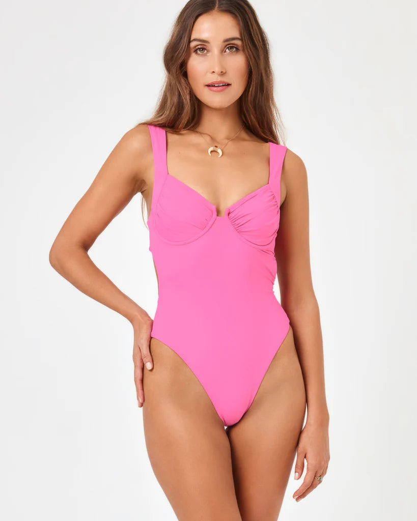 L Space Halsey Bubblegum Swimsuit