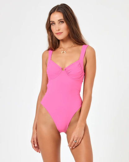 L Space Halsey Bubblegum Swimsuit