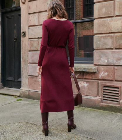 Petite Mendigote - Dress Robbie Burgundy