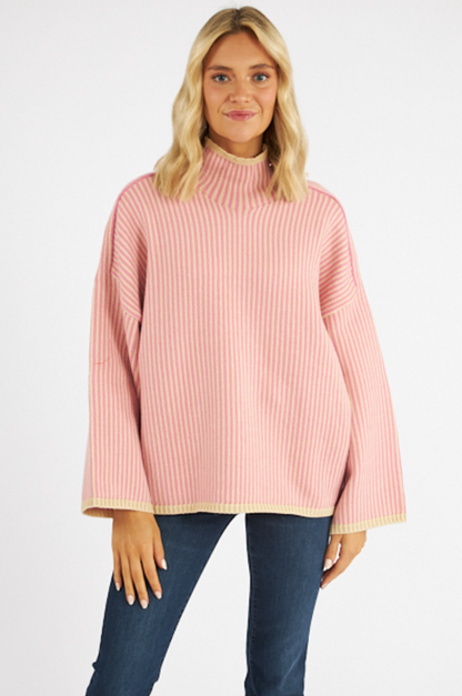 DELUC - Geranium Turtleneck Sweater