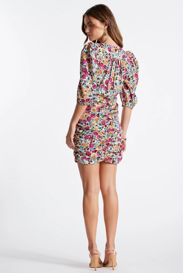 Bishop + Young- Carly Ruched Front Dress