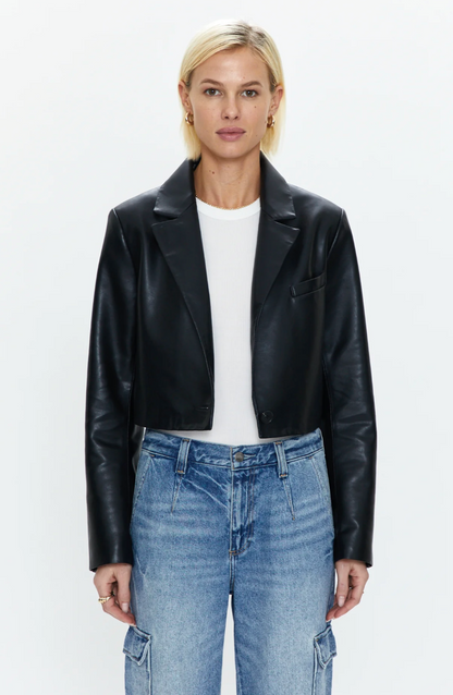 Pistola - Leather Cropped