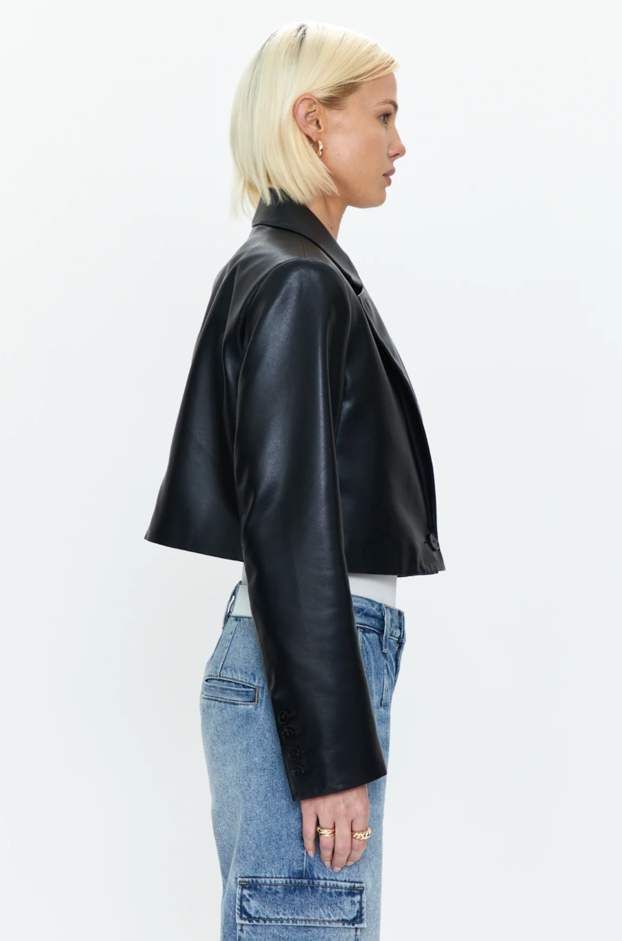 Pistola - Leather Cropped