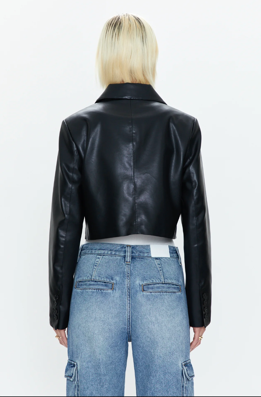 Pistola - Leather Cropped