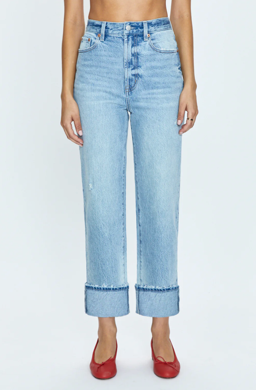 Pistola - Cassie Cropped High Rise Pant