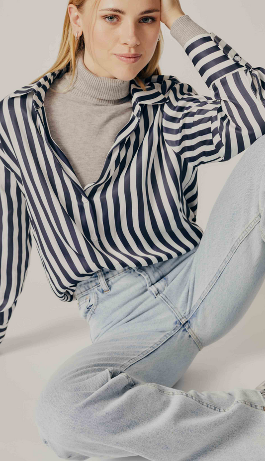 DELUC - Lamium Striped Shirt