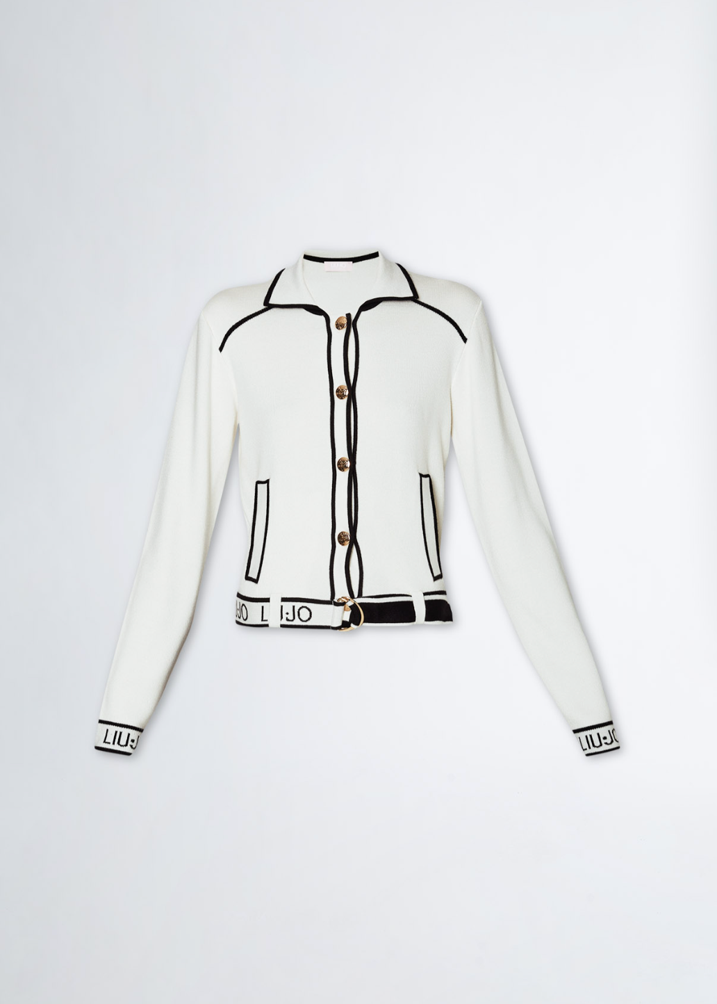 Cardigan White sugar / black - Liu Jo