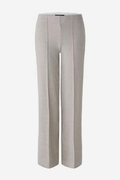 Brown herringbone pants - OUI