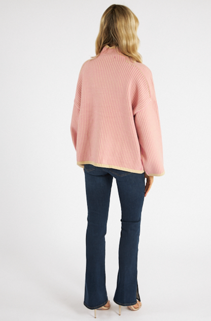 DELUC - Geranium Turtleneck Sweater