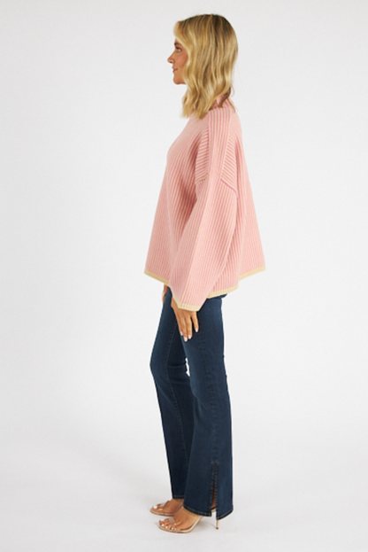 DELUC - Geranium Turtleneck Sweater