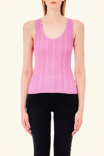 Liu Jo Lilac Lux Tank Top